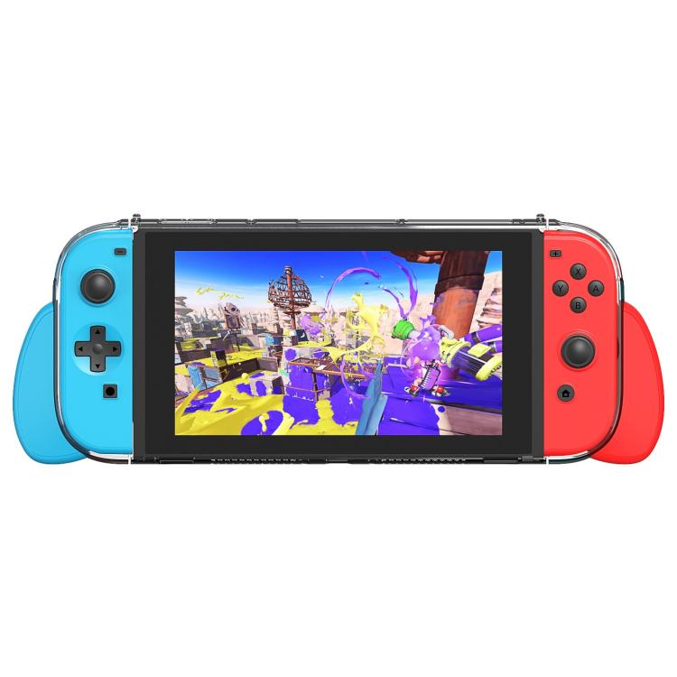 For Nintendo Switch 2 Split-style Console Protective Case with Three Sets of Interchangeable Grips  - Large, Medium, Small