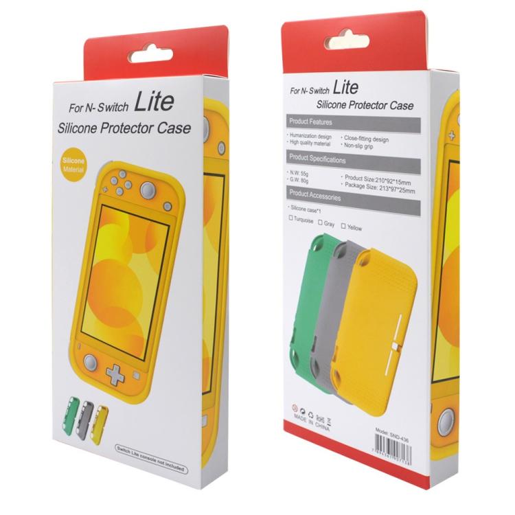 For Nintendo Switch Lite Game Console Anti-Slip Silicone Protective Case