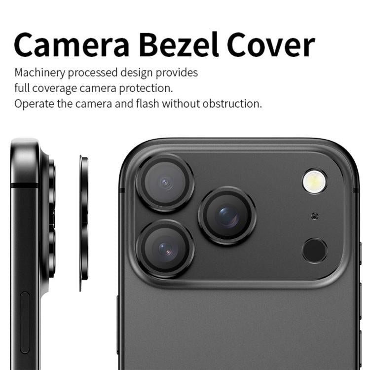 For iPhone Air Kalebol Armor Full-Coverage Metal Lens Ring Protector Film