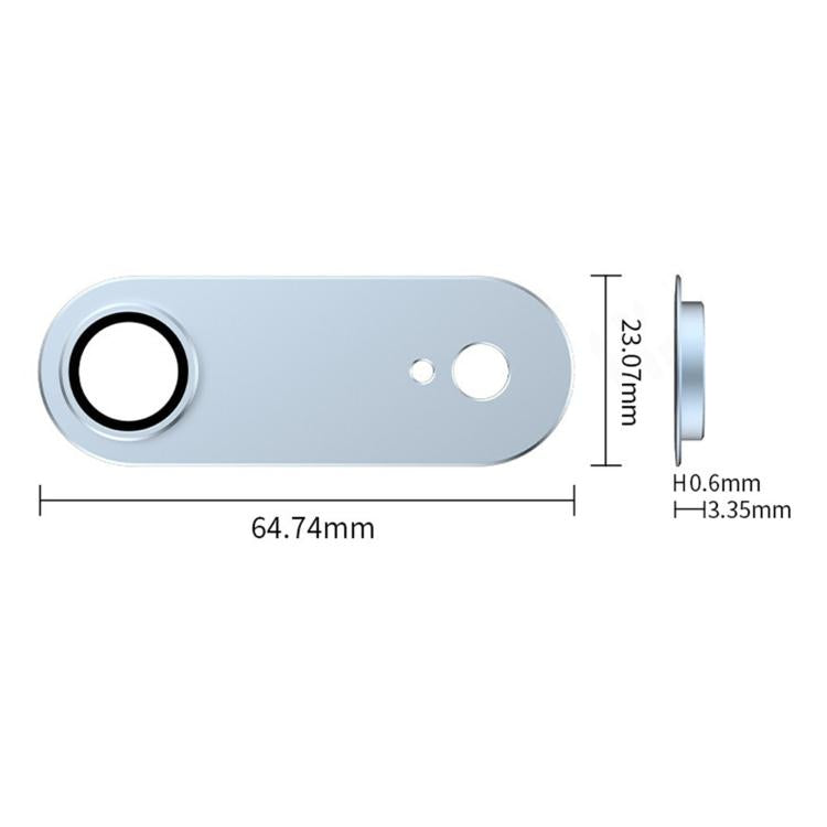 For iPhone Air Kalebol Armor Full-Coverage Metal Lens Ring Protector Film