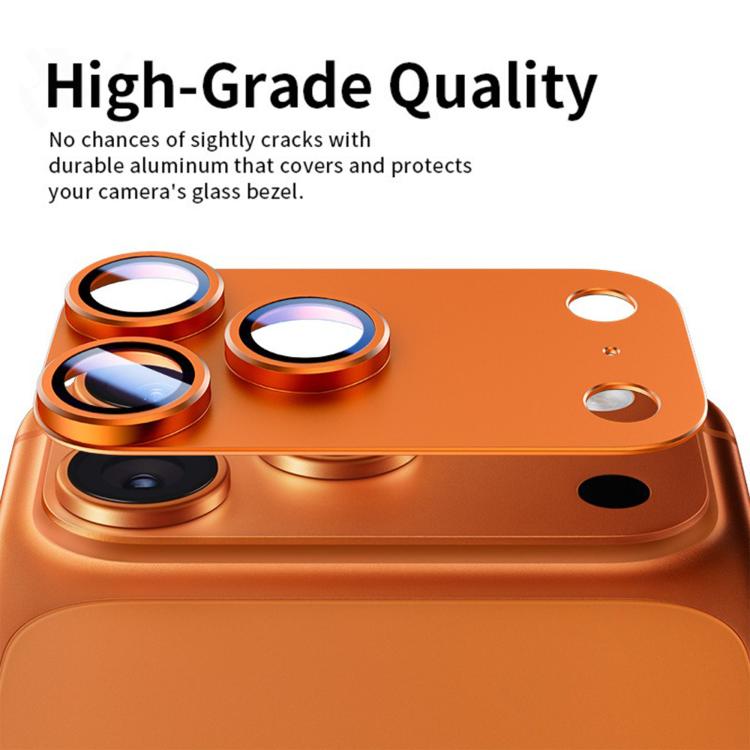 For iPhone 17 Pro Kalebol Armor Full-Coverage Metal Lens Ring Protector Film