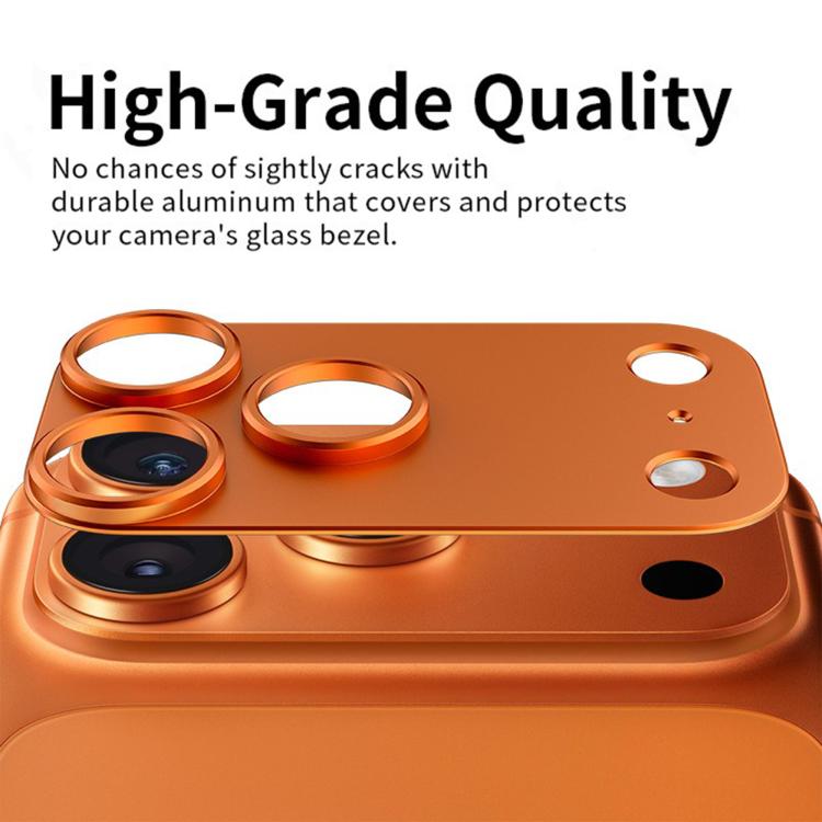 For iPhone 17 Pro Max Kalebol Metal Convex Hollow Lens Protector Ring