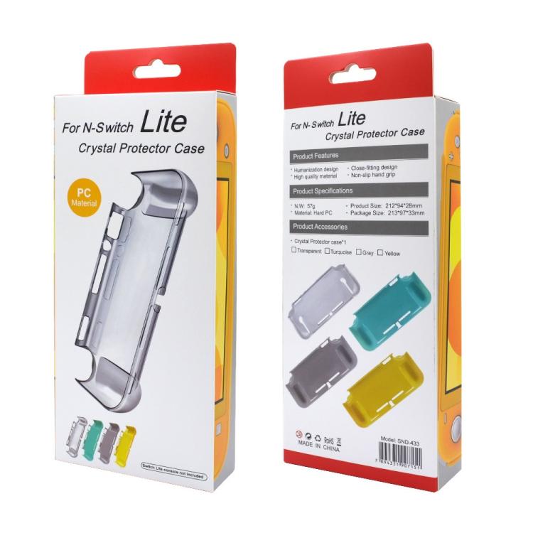 For Nintendo Switch Lite Game Console Semi-Package PC Protective Case
