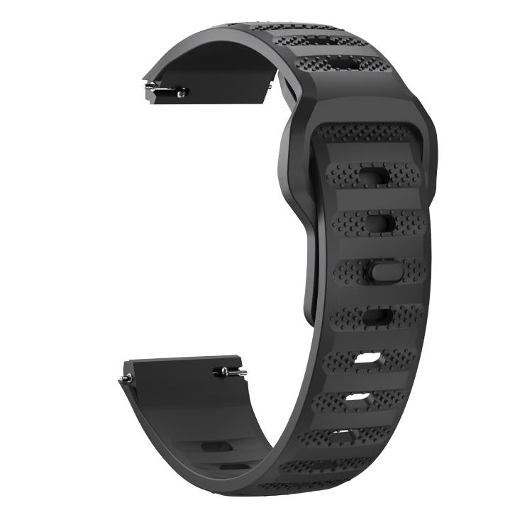 For Huawei Watch GT 6 Pro Reverse Buckle Grained Sports Silicone Watch Band