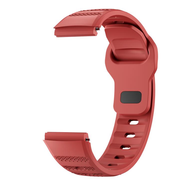 For Huawei Watch GT 6 Pro Reverse Buckle Grained Sports Silicone Watch Band