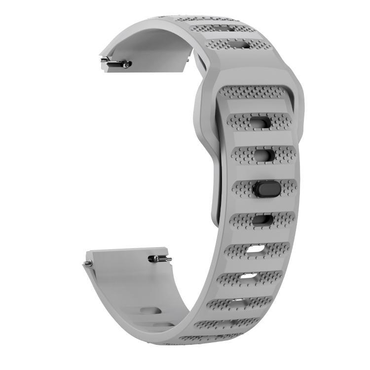 For Huawei Watch GT 6 Pro Reverse Buckle Grained Sports Silicone Watch Band