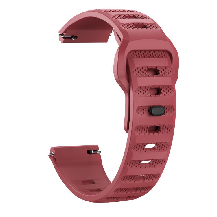 For Huawei Watch GT 6 Pro Reverse Buckle Grained Sports Silicone Watch Band