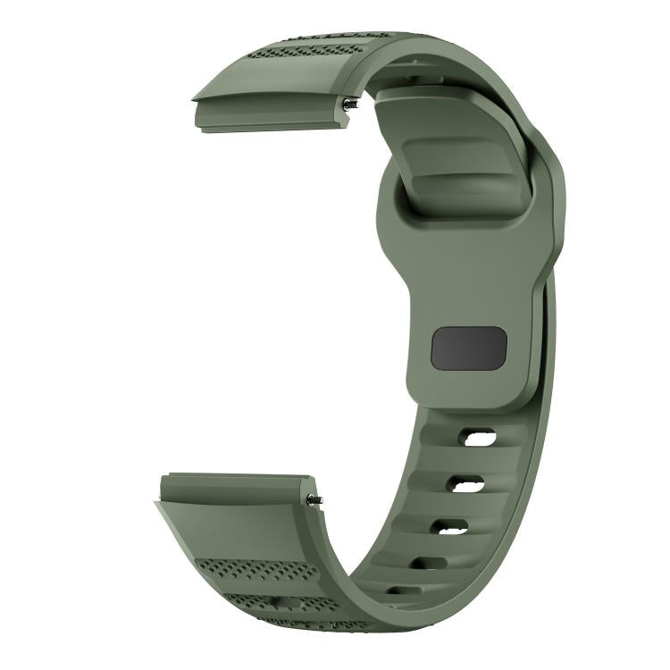 For Huawei Watch GT 6 Pro Reverse Buckle Grained Sports Silicone Watch Band