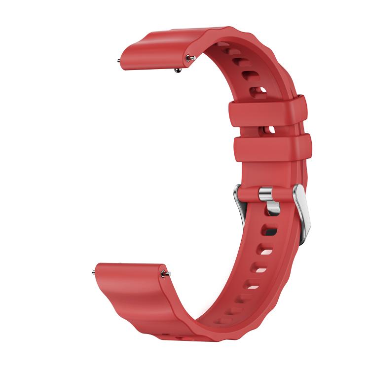For Huawei Watch GT 6 41mm Quick Release Spring Bar Silver Buckle Solid Color Silicone Watch Band