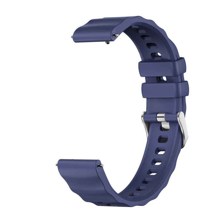 For Huawei Watch GT 6 41mm Quick Release Spring Bar Silver Buckle Solid Color Silicone Watch Band