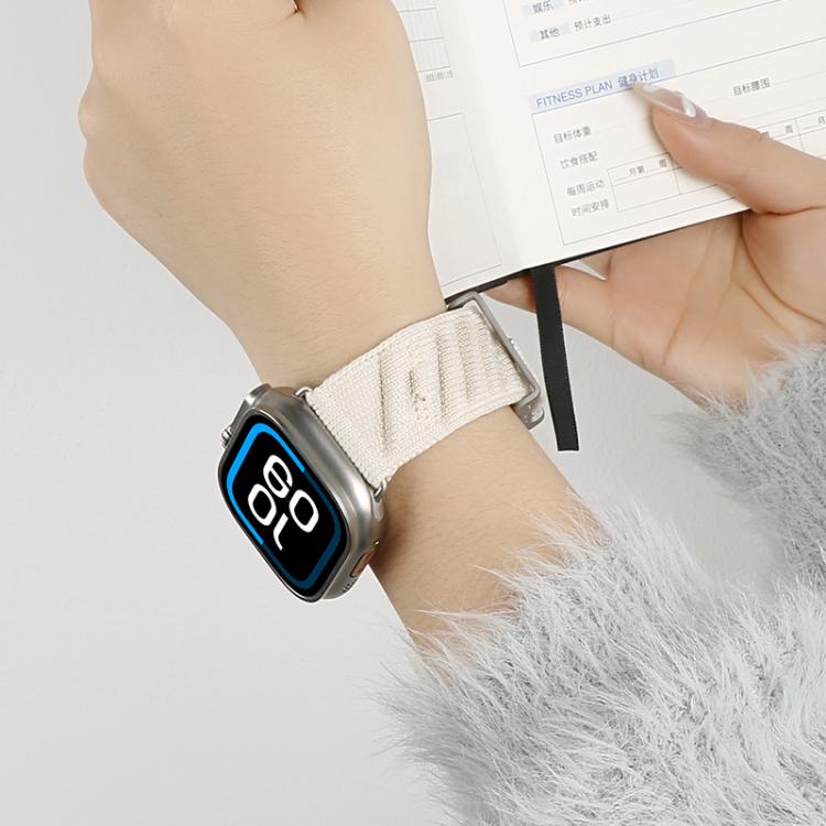 For Apple Watch 42mm / 41mm / 40mm / 38mm Style H Twill Nylon Watch Band