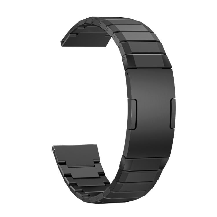 For Huawei Watch GT 6 46mm One Bead Folding Buckle Titanium Alloy Watch Band