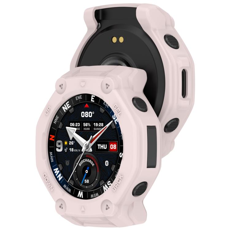 For Amazfit T-Rex 3 Pro 48mm Hollow Armor Half Coverage TPU Watch Protective Cover