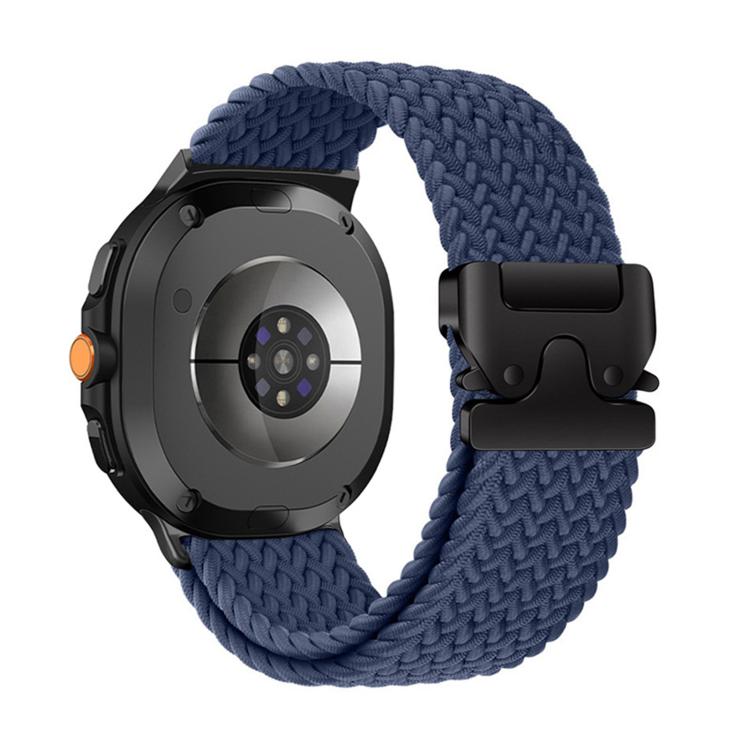 For Samsung Galaxy Watch8 / Watch8 Classic Parachute Buckle Elastic Nylon Braided Watch Band