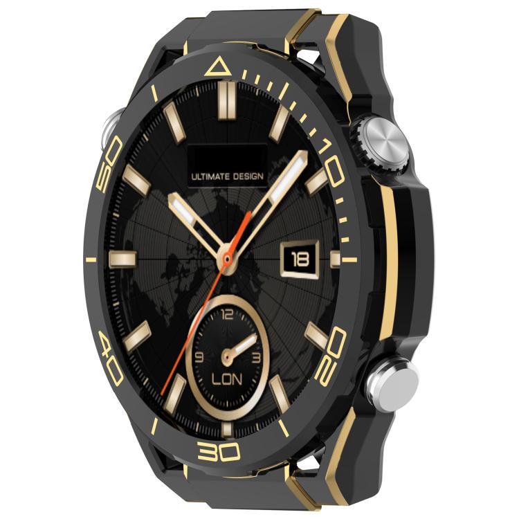 For Huawei Watch GT 6 46mm Change to Watch Ultimate Design PC Hollow Watch Protective Cover