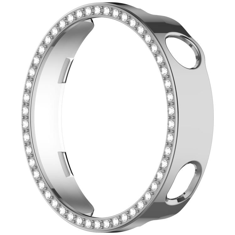 For Huawei Watch GT 6 41mm Single Row Diamond Half Coverage Hollow PC Watch Protective Cover