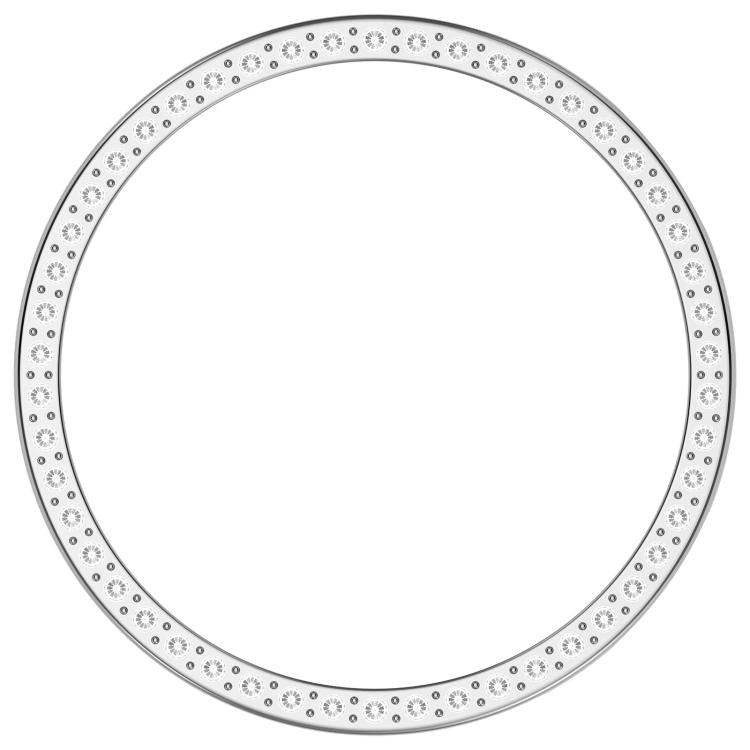 For Huawei Watch GT 6 41mm Single Row Diamond Half Coverage Hollow PC Watch Protective Cover