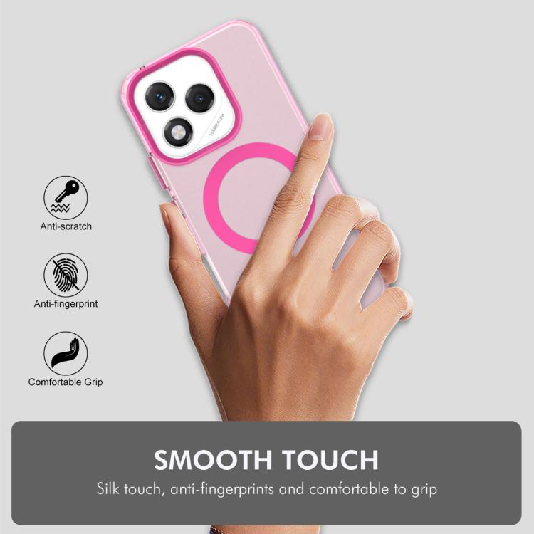 For Honor 400 Lite Global ENKAY Hat-Prince MagSafe Candy Color Phone Case with 9H Screen Film