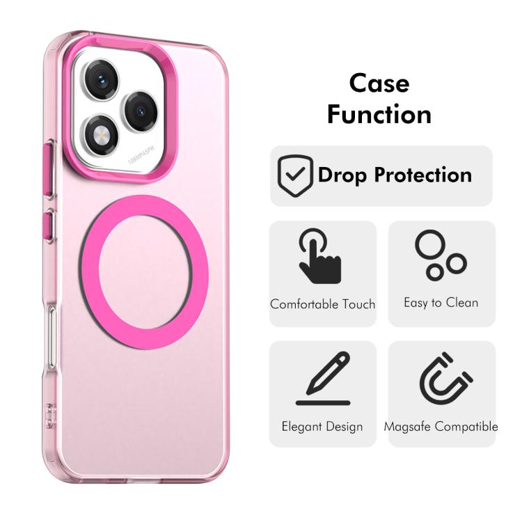 For Honor 400 Lite Global ENKAY Hat-Prince MagSafe Candy Color Phone Case with 9H Screen Film