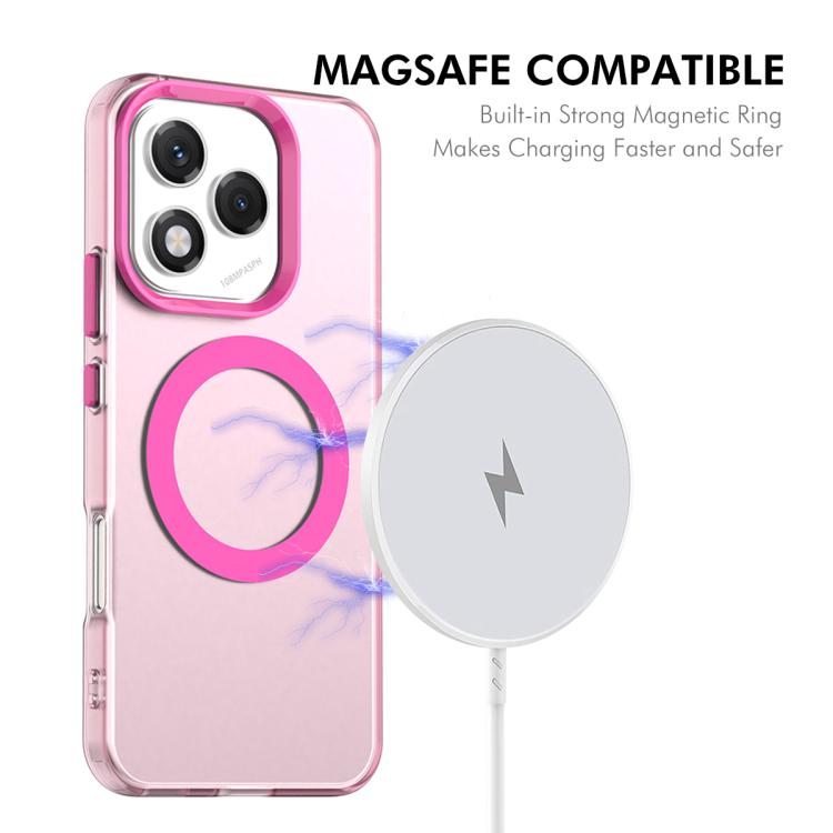 For Honor 400 Lite Global ENKAY Hat-Prince MagSafe Candy Color Phone Case with 9H Screen Film