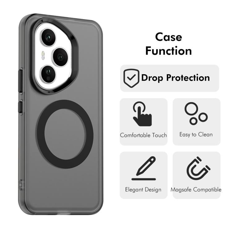 For Honor 400 Pro Global 160.8mm ENKAY Hat-Prince MagSafe Candy Color Phone Case with Soft Hydrogel Film