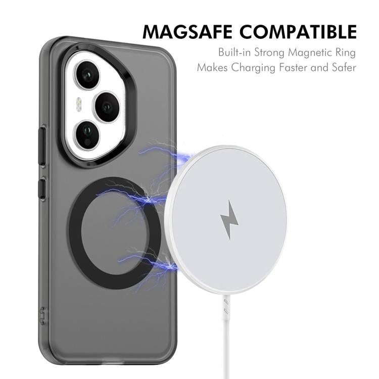 For Honor 400 Pro Global 160.8mm ENKAY Hat-Prince MagSafe Candy Color Phone Case with Soft Hydrogel Film