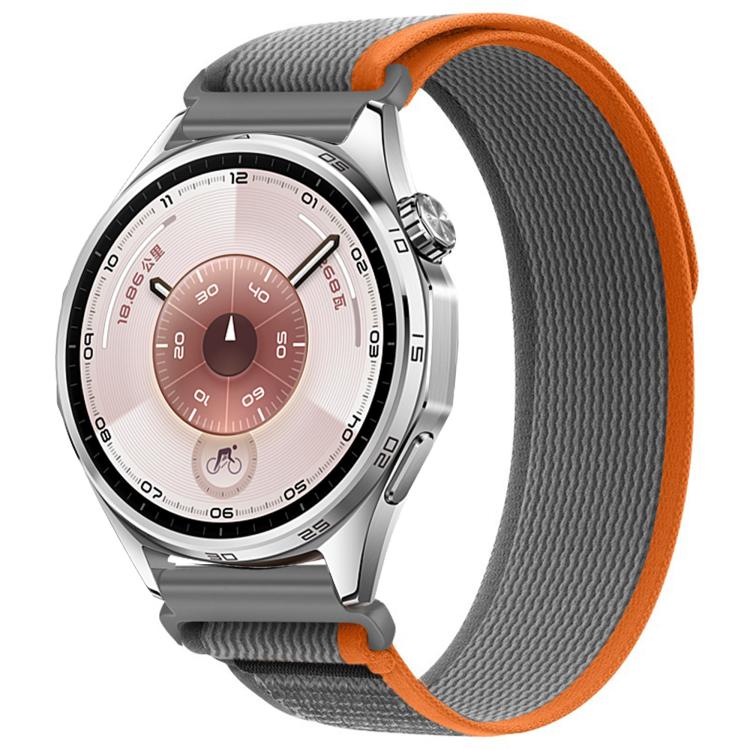 For Huawei Watch GT 6 46mm Wild Path Loop Nylon Hook and Loop Fastener Watch Band