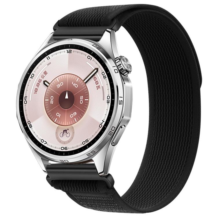 For Huawei Watch GT 6 46mm Wild Path Loop Nylon Hook and Loop Fastener Watch Band