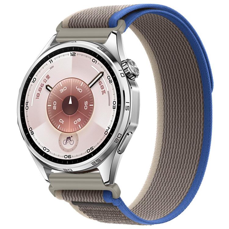For Huawei Watch GT 6 46mm Wild Path Loop Nylon Hook and Loop Fastener Watch Band