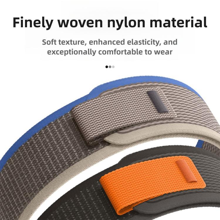 For Amazfit T-Rex 3 Pro 48mm Wild Path Loop Nylon Hook and Loop Fastener Watch Band