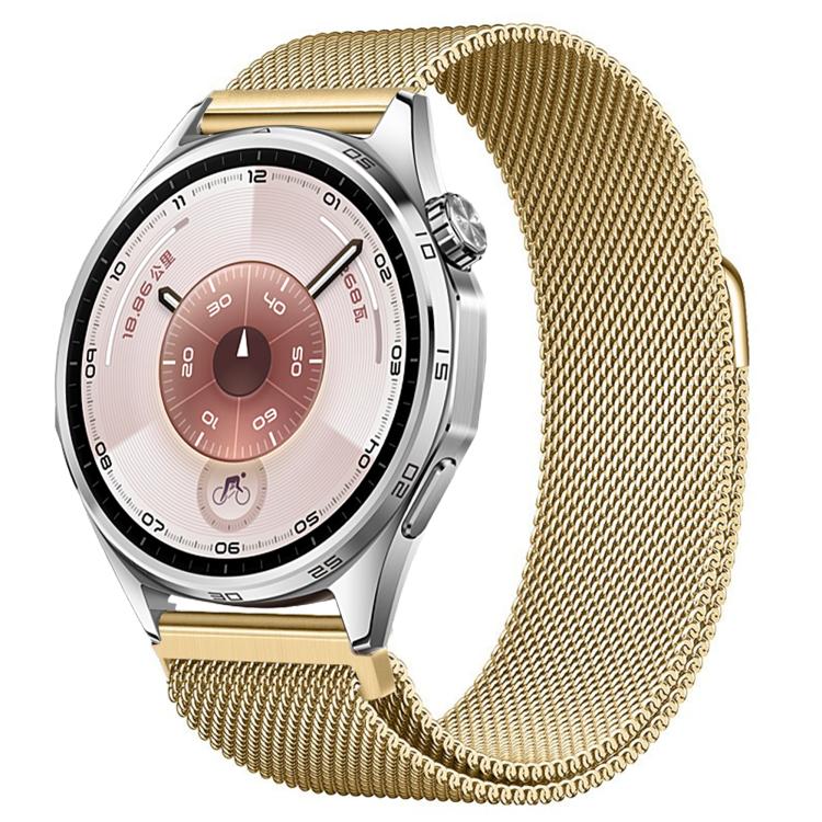 For Huawei Watch GT 6 46mm Milanese Magnetic Stainless Steel Watch Band
