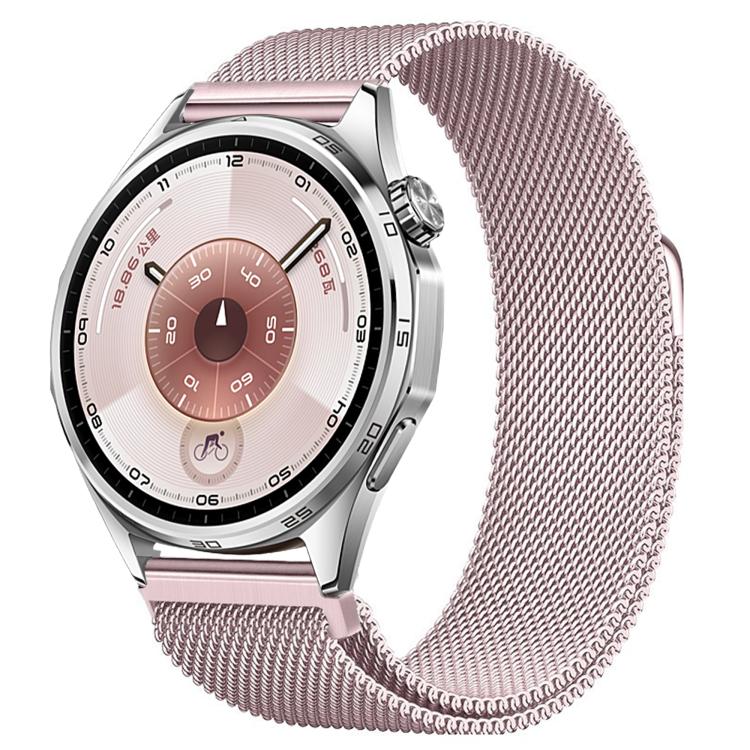 For Huawei Watch GT 6 46mm Milanese Magnetic Stainless Steel Watch Band
