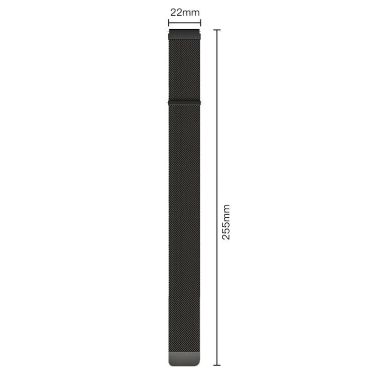 For Amazfit T-Rex 3 Pro 48mm Milanese Magnetic Stainless Steel Watch Band