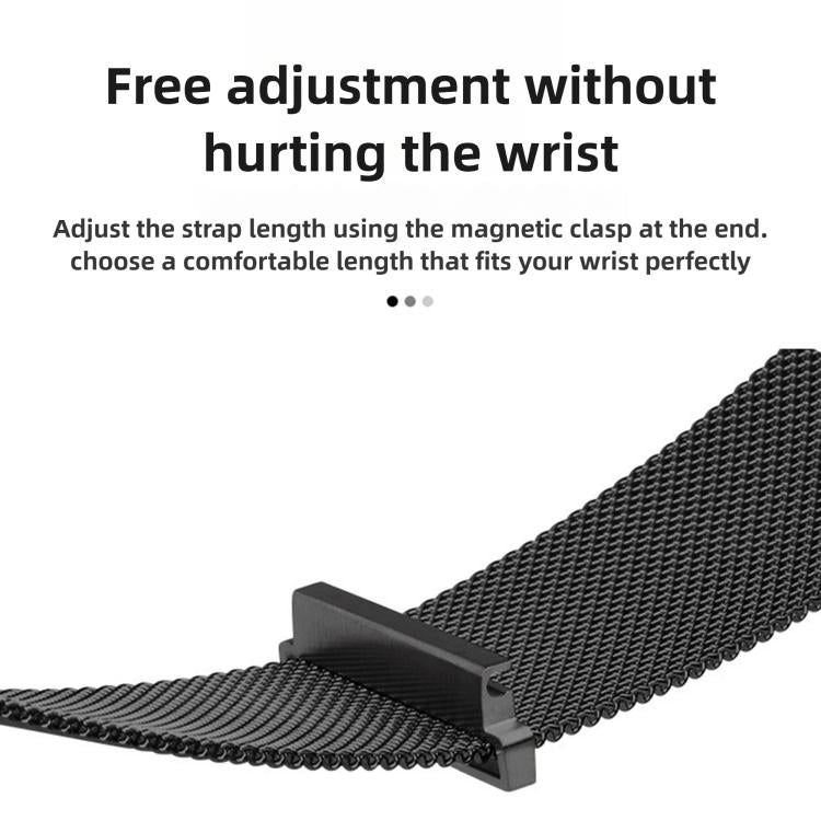 For Amazfit T-Rex 3 Pro 48mm Milanese Magnetic Stainless Steel Watch Band