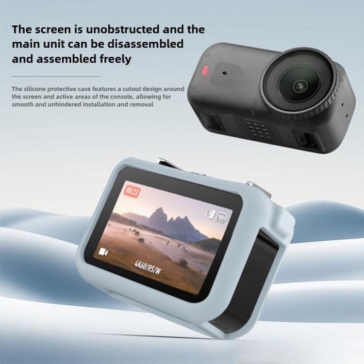For DJI Osmo Nano Sports Camera Body Silicone Protective Cover
