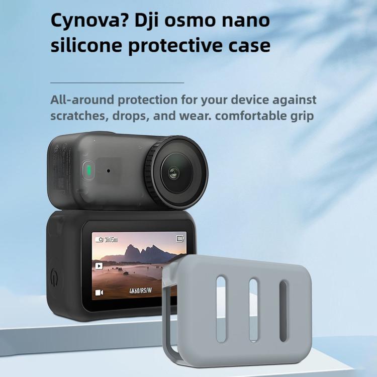For DJI Osmo Nano Sports Camera Body Silicone Protective Cover