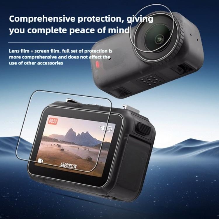 For DJI Osmo Nano HD Tempered Screen Protector with Lens Film