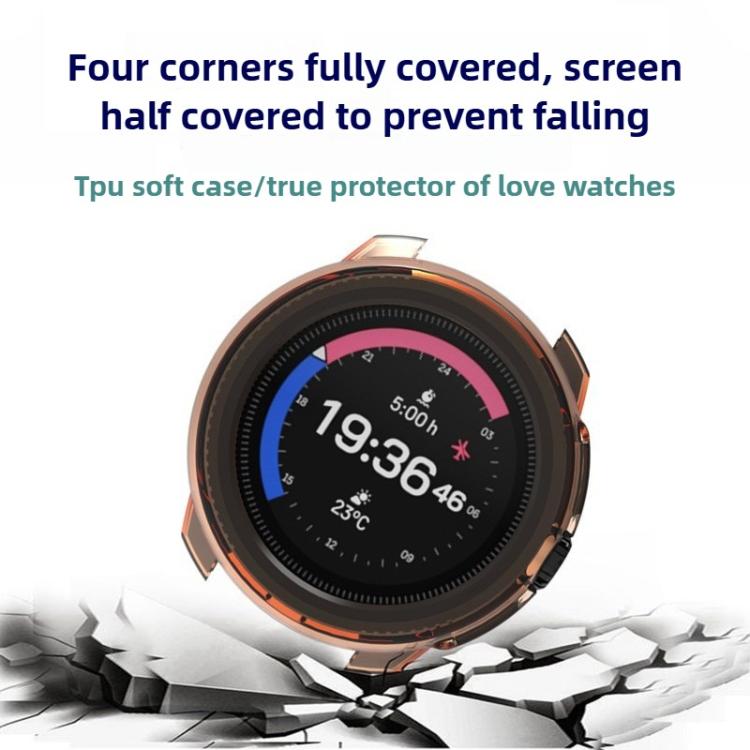 For Suunto Race 2 Half Coverage Hollow TPU Watch Protective Cover