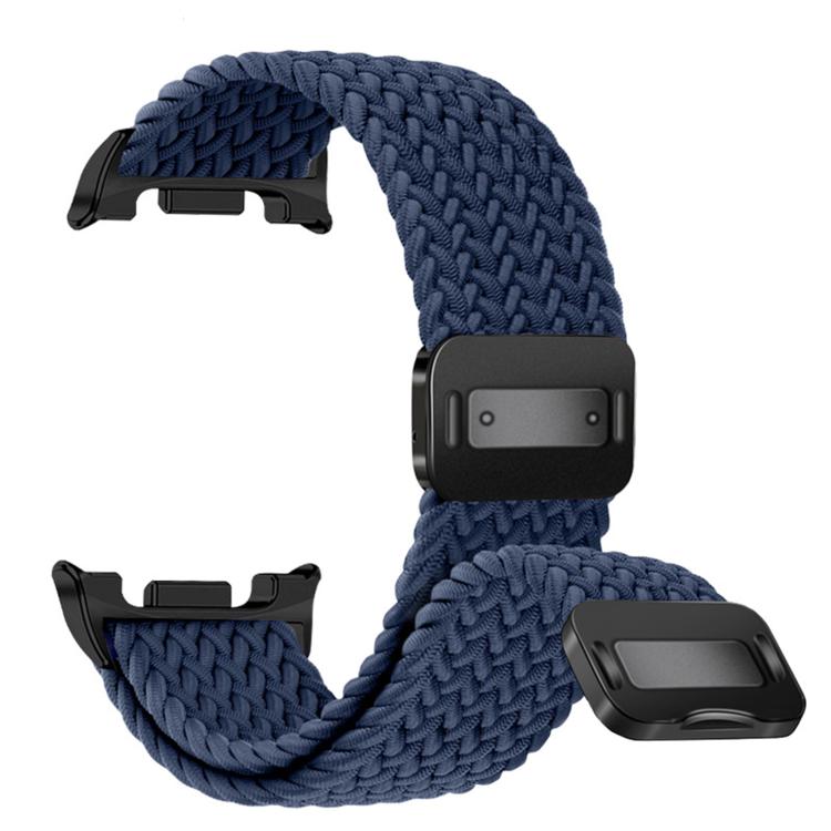 For Samsung Galaxy Watch8 / Watch8 Classic Magnetic Snap Elastic Nylon Braided Watch Band