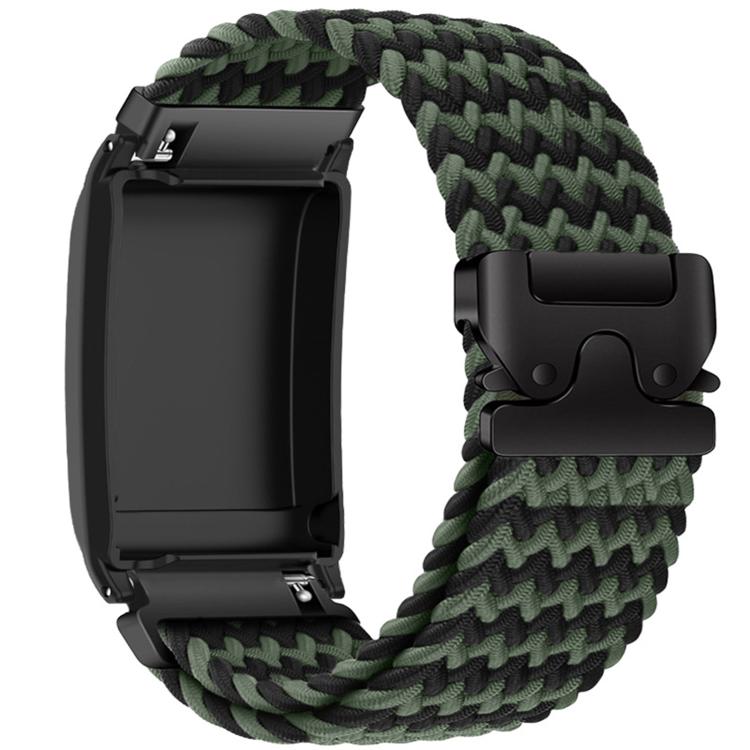 For WHOOP 5.0 Parachute Buckle Elastic Nylon Braided Watch Band