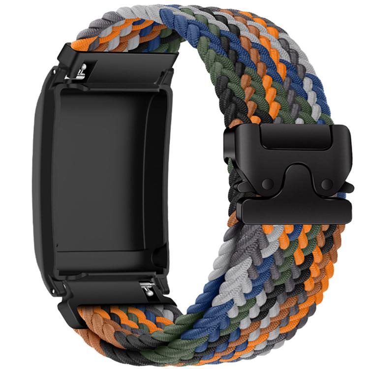 For WHOOP 5.0 Parachute Buckle Elastic Nylon Braided Watch Band
