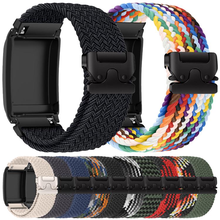 For WHOOP 4.0 Parachute Buckle Elastic Nylon Braided Watch Band