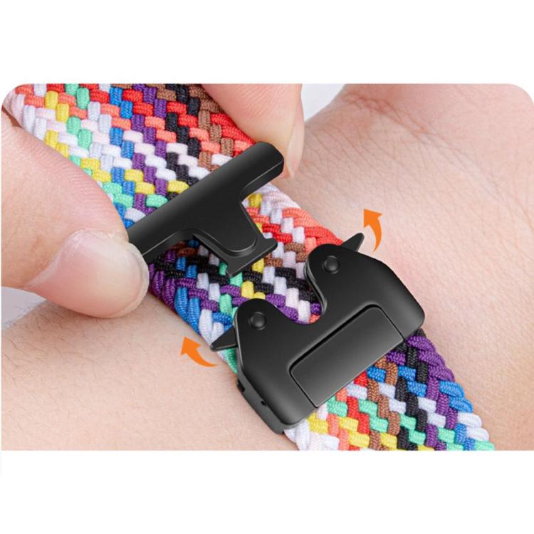 For WHOOP 4.0 Parachute Buckle Elastic Nylon Braided Watch Band