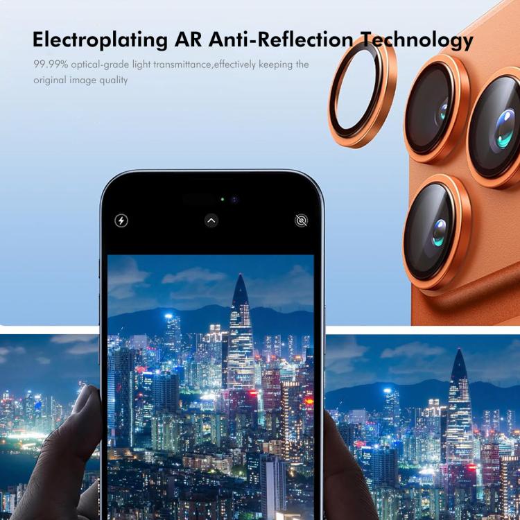 For iPhone 17 ENKAY AR Anti-reflection Camera Lens Glass Full Film