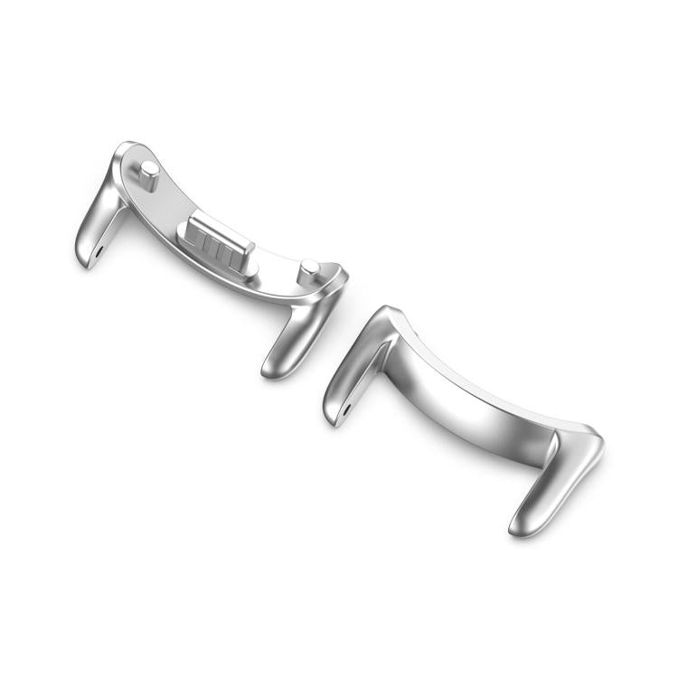 For Xiaomi Mi Band 10 1 Pair 14mm Stainless Steel Metal Tip Link Bracelet Connectors