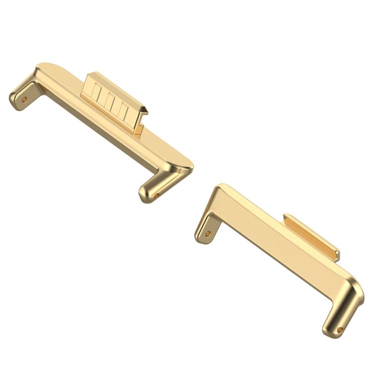 For Huawei Watch Fit4 / Fit4 Pro  1 Pair 20mm Stainless Steel Metal Tip Link Bracelet Connectors
