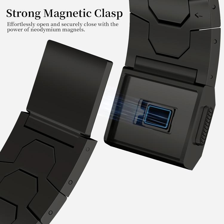 For Samsung Galaxy Watch8 / Watch8 Classic Magnetic Clasp Stainless Steel Watch Band