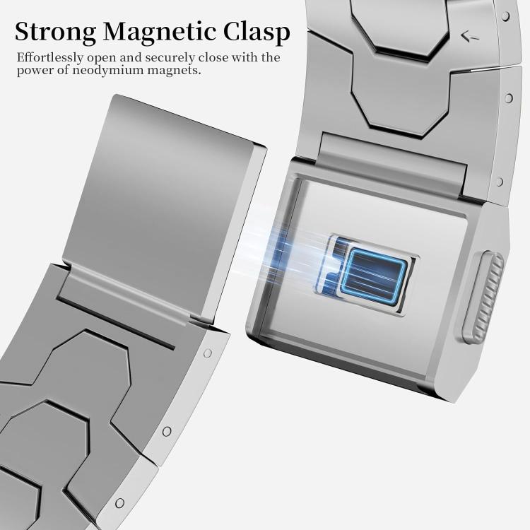 For Samsung Galaxy Watch8 / Watch8 Classic Magnetic Clasp Stainless Steel Watch Band