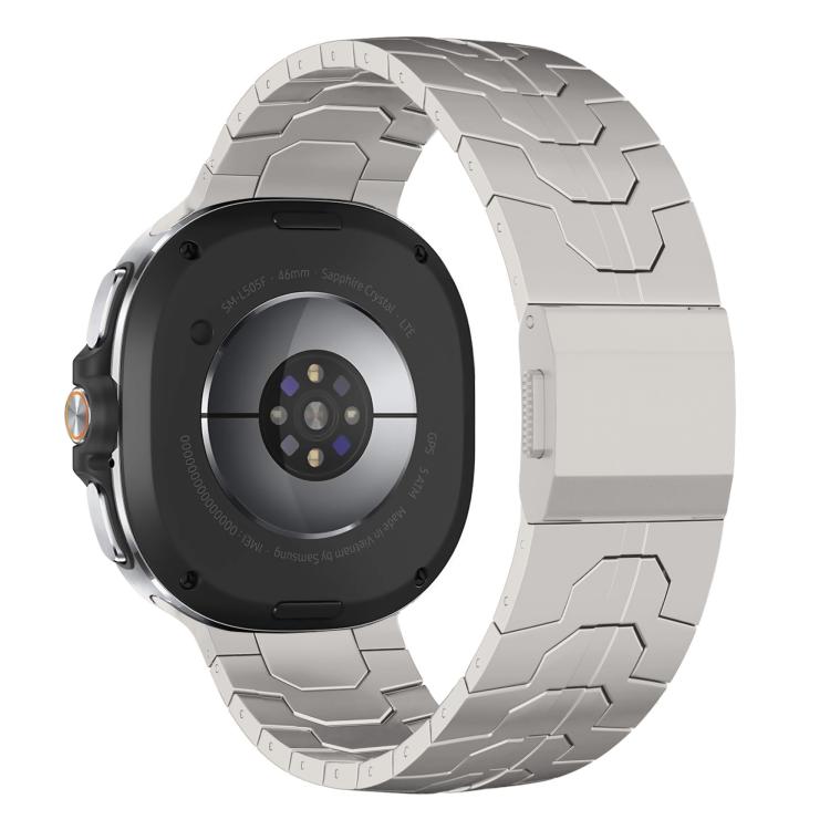 For Samsung Galaxy Watch8 / Watch8 Classic Magnetic Clasp Stainless Steel Watch Band