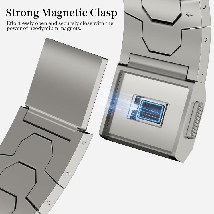 For Samsung Galaxy Watch8 / Watch8 Classic Magnetic Clasp Stainless Steel Watch Band